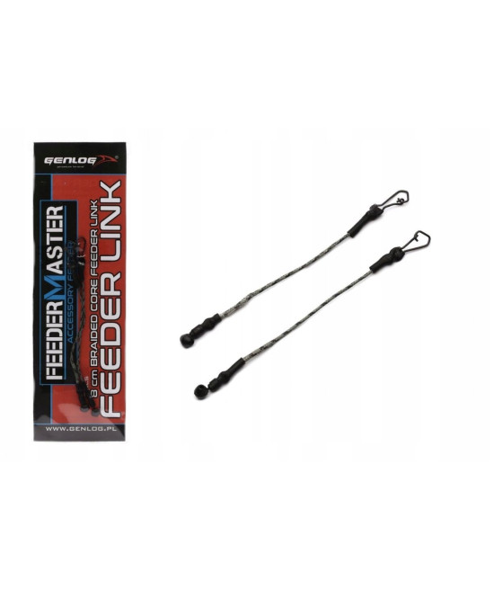 ADAPTER NEW BRAIDED CORE FEEDERLINK/SNAP8cmGENLOG