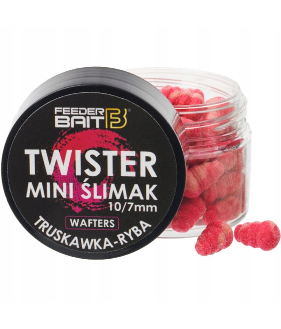 Feeder Bait Mini Ślimak Wafters Truskawka-Ryba