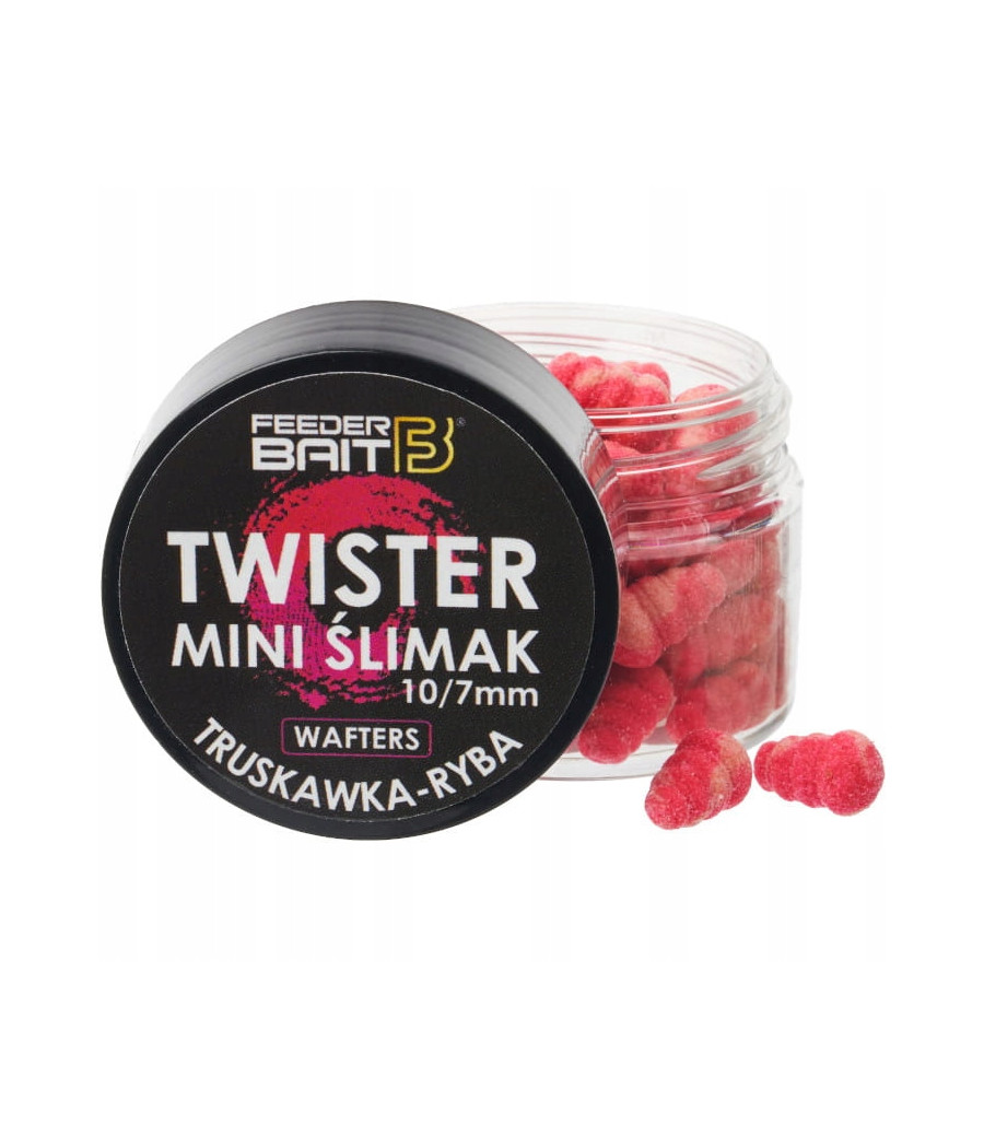 Feeder Bait Mini Ślimak Wafters Truskawka-Ryba
