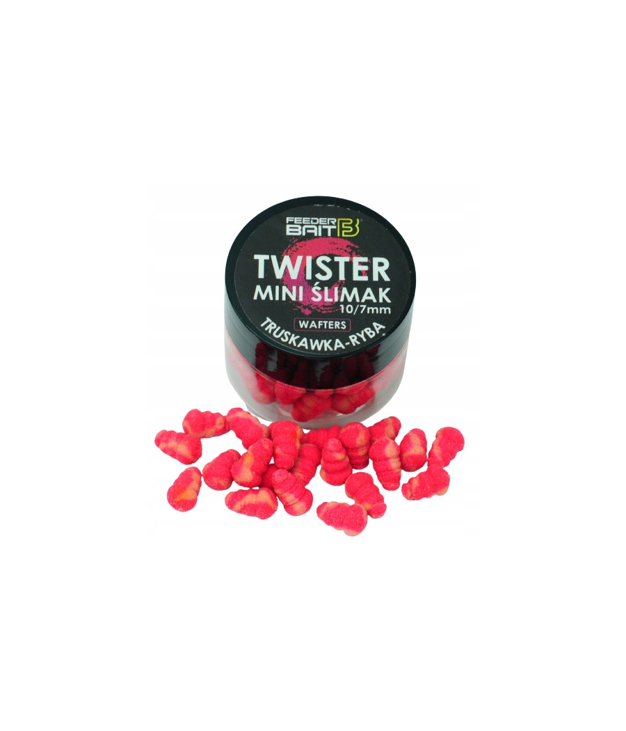 Feeder Bait Mini Ślimak Wafters Truskawka-Ryba