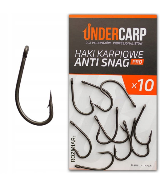 Haki Karpiowe Anti Snag 4 PRO - 10 szt