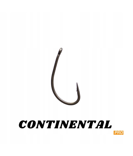 Haki Karpiowe CONTINENTAL - PRO - UNDERCARP rozm.2 - 10 szt