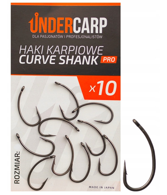 Haki Karpiowe Curve Shank 2 PRO - 10 szt