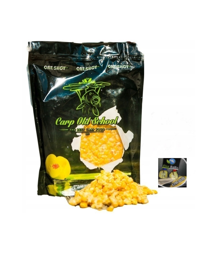 Carp Old School Kukurydza King Squid Eko Baits 1kg