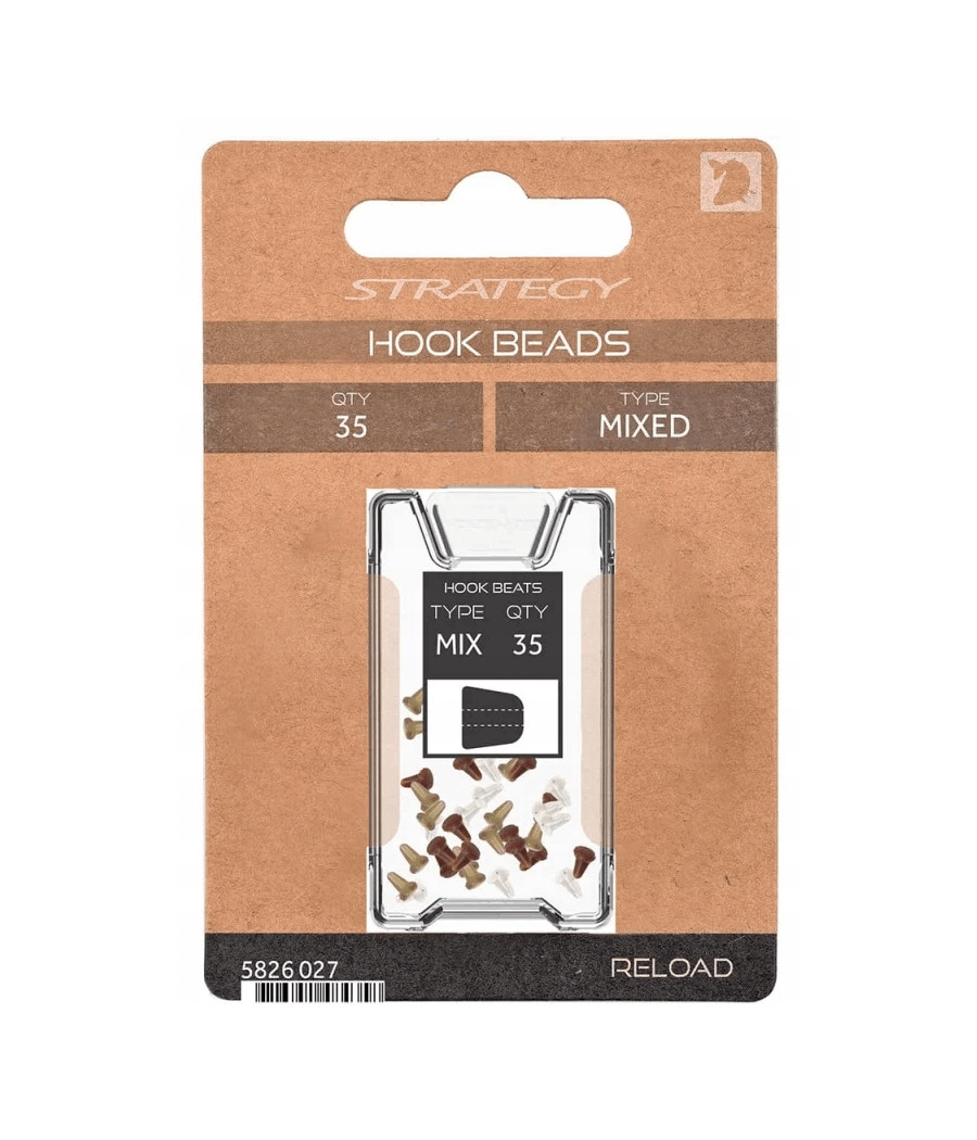 Stopery na haczyk Strategy Reload Hook Beads Mix 35szt Stopery na haczyk Strategy Reload Hook Beads Mix 35szt