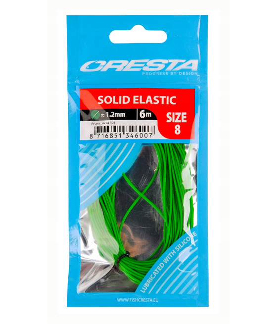 Amortyzator Spro Solid Elastic zielony 1,2 mm 6 m
