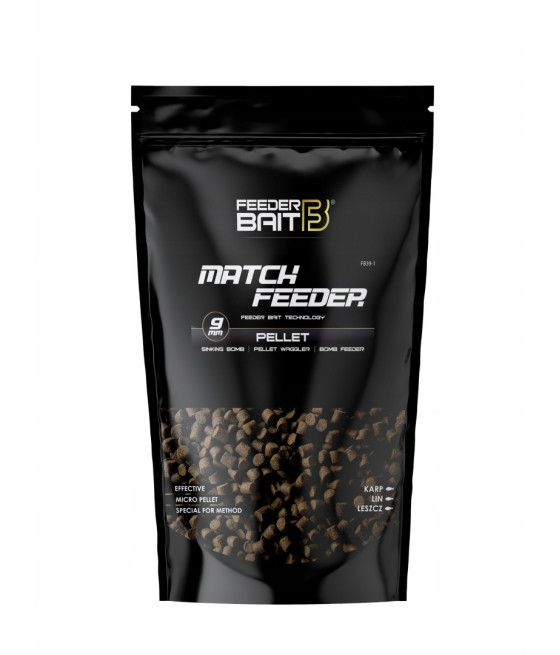 Feeder Bait Pellet Match 9mm 800g
