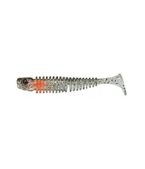 Gunki Gumowa przynęta Tipsy SXL 7,6cm Silver Arrow Red (op.6 sztuk)