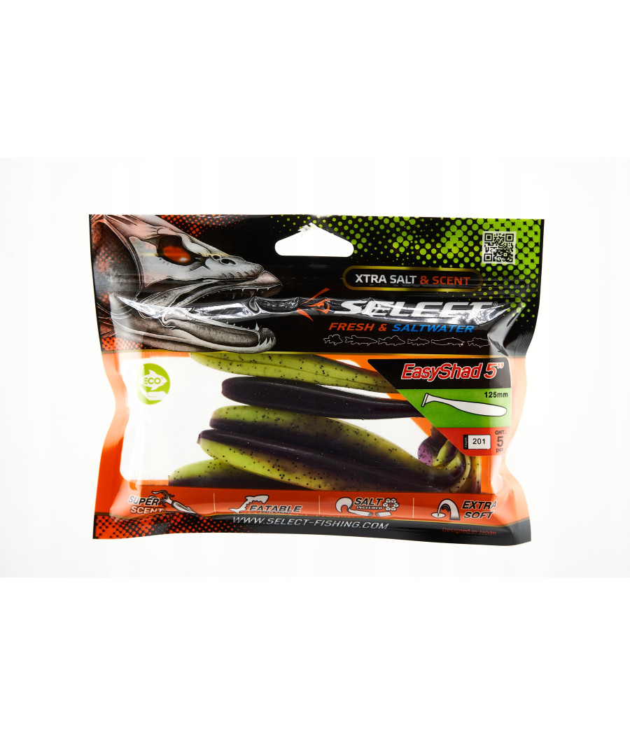 Select Ripper Easy Shad 5" 12,5cm kolor:201- 5szt