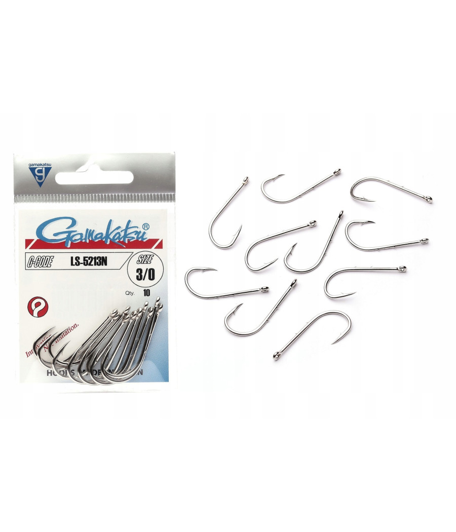 Haczyk Gamakatsu LS-5213 Nickel rozm.2 (25szt.) Haczyk Gamakatsu LS-5213 Nickel rozm.2 (25szt.)
