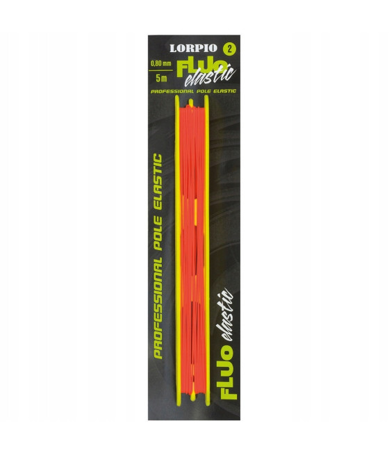 AMORTYZATOR LORPIO FLUO ELASTIC No2 0,80mm 5m