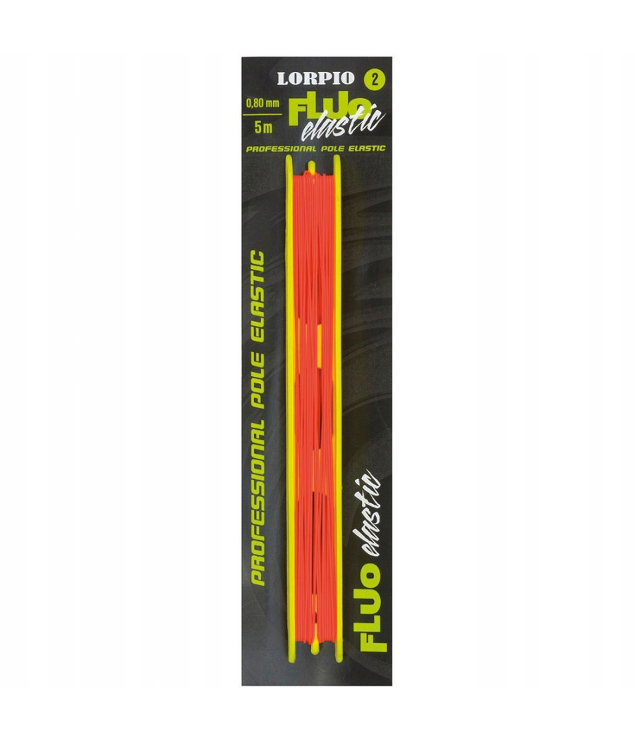 AMORTYZATOR LORPIO FLUO ELASTIC No2 0,80mm 5m