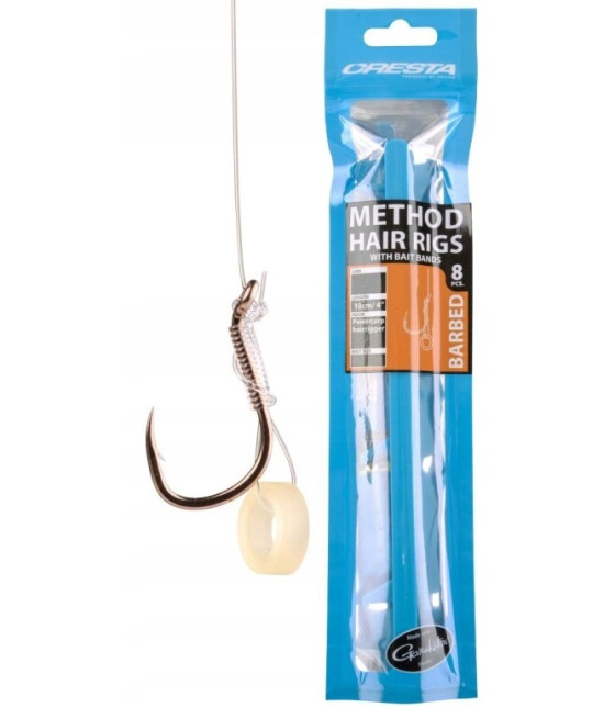 PRZYPON CRESTA METHOD Z GUMKĄ 14-0,22M BARBED SPRO