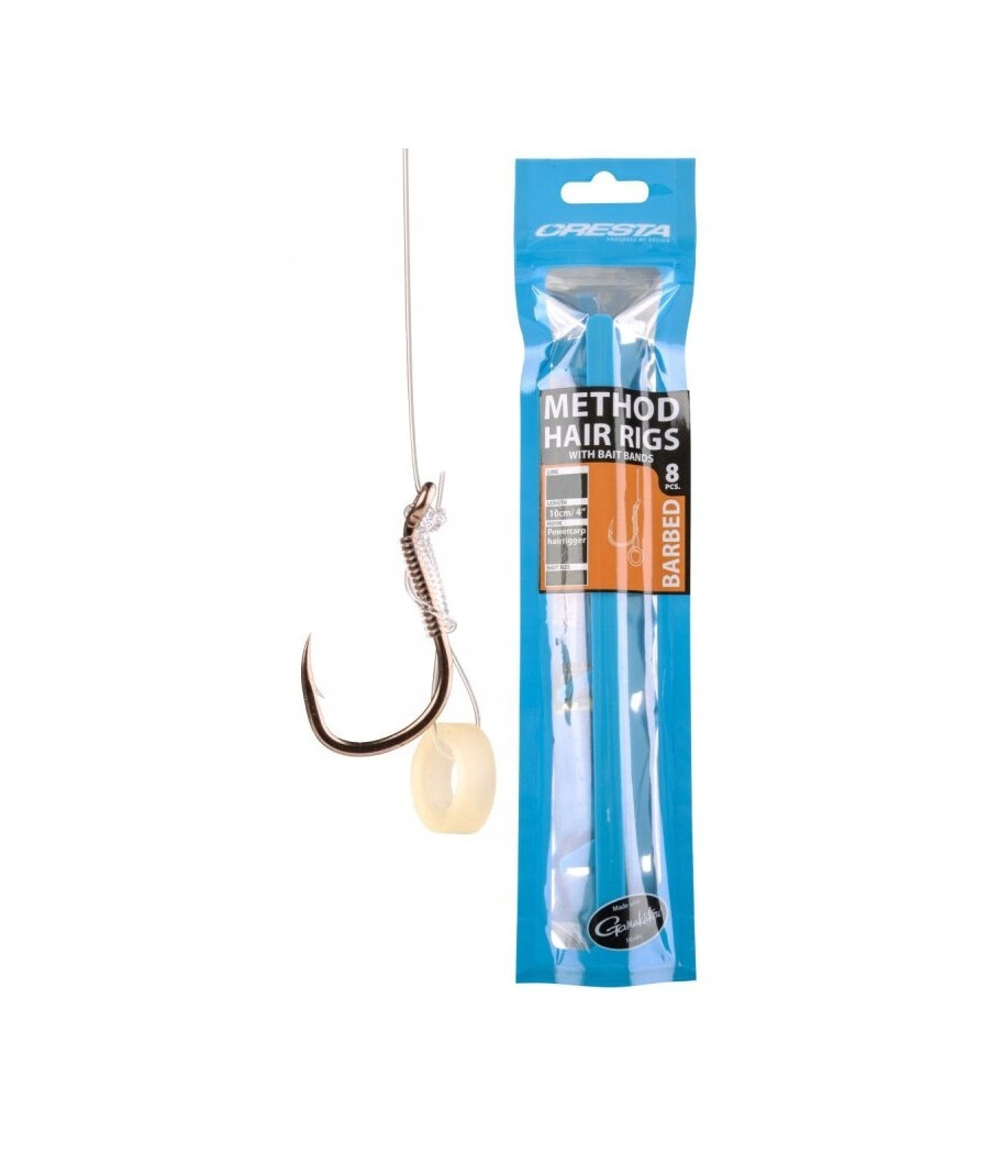 PRZYPON CRESTA METHOD Z GUMKĄ 14-0,22M BARBED SPRO