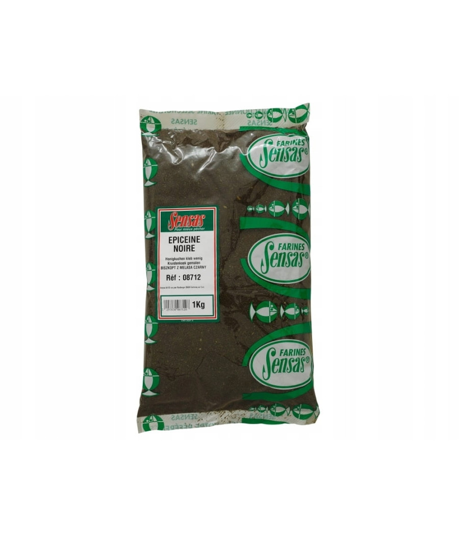 Dodatek do zanęt Sensas Epiceine Noire 1kg. Farine Classique