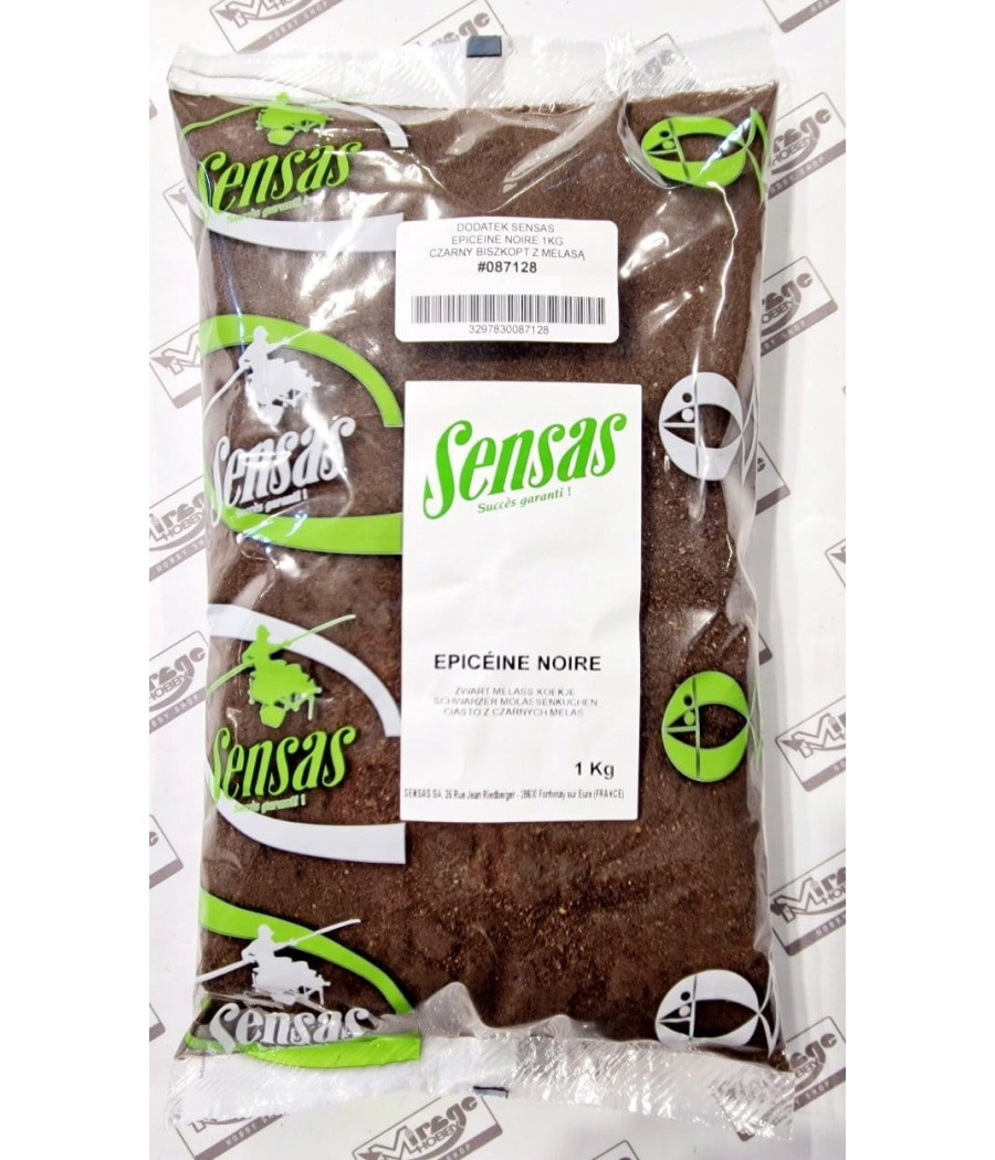 Dodatek do zanęt Sensas Epiceine Noire 1kg. Farine Classique