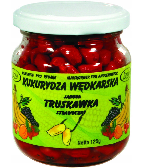 KUKURYDZA LORPIO BEZ ZALEWY TRUSKAWKA 125g