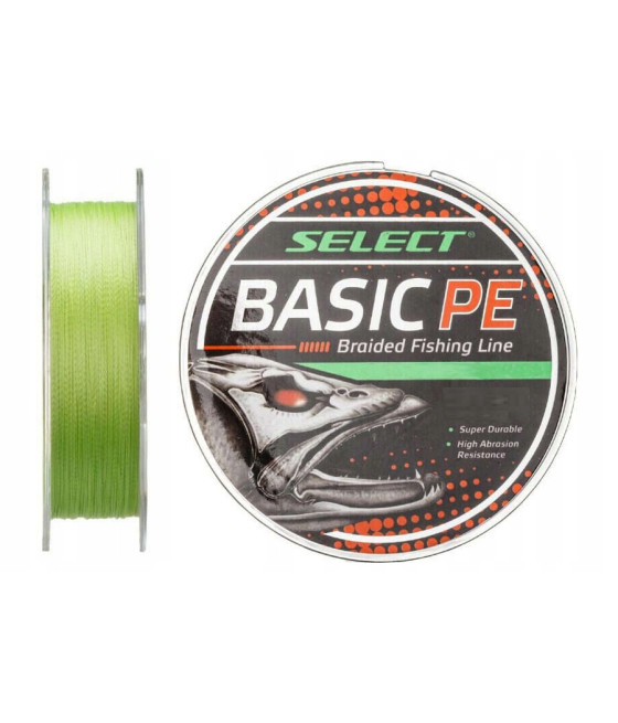 Plecionka Select Basic 4x 0.08mm 150m Jasnozielona