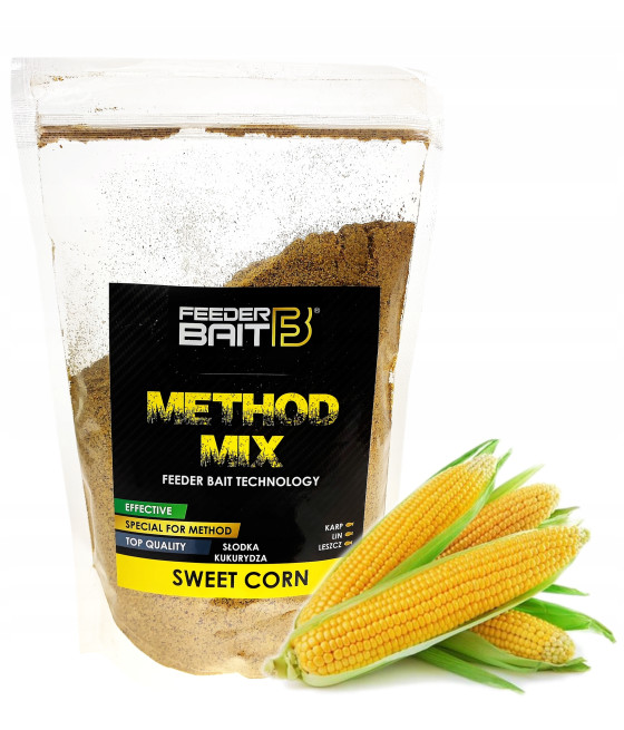 Mix SŁODKA KUKURYDZA Feeder Bait ZANĘTA 800g FB9-8