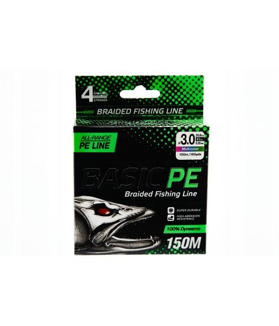 Plecionka Select Basic PE 4X 0,10mm 150m MULTIKOLOR