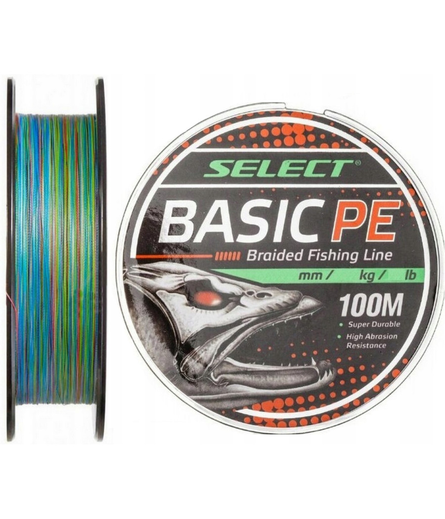 Plecionka Select Basic PE 4X 0,10mm 150m MULTIKOLOR