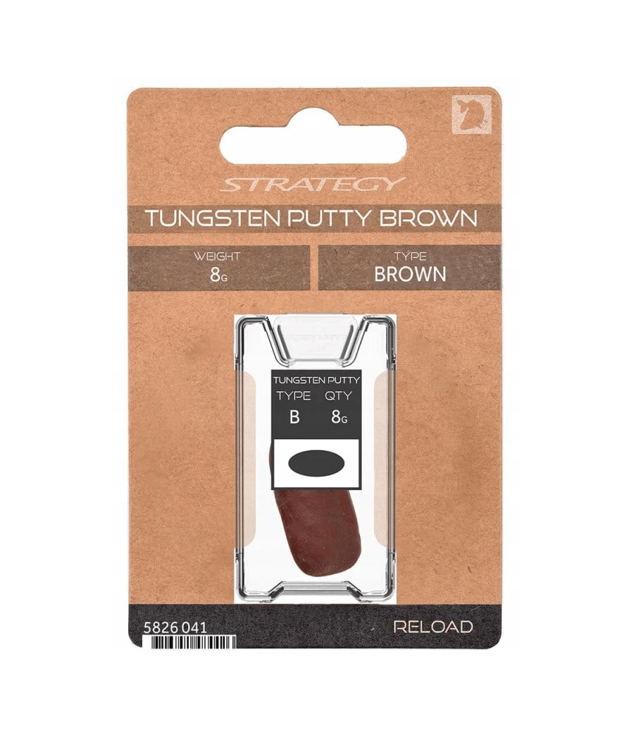 Pasta Wolframowa dociążająca Strategy Reload Tungsten Putty 8g - Zielona Pasta Wolframowa dociążająca Strategy Reload Tungsten Putty 8g - Zielona