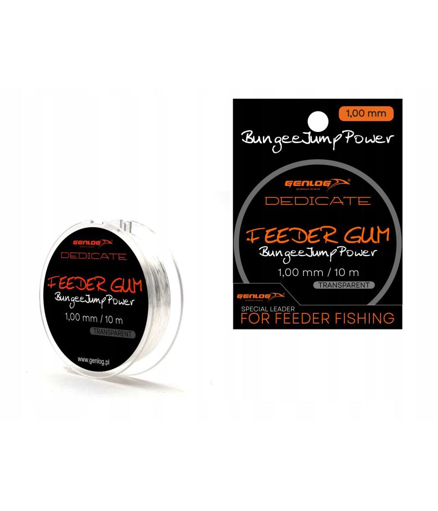 AMORTYZATOR GENLOG DEDICATE POWER GUM 1,00mm/10m AMORTYZATOR GENLOG DEDICATE POWER GUM 1,00mm/10m