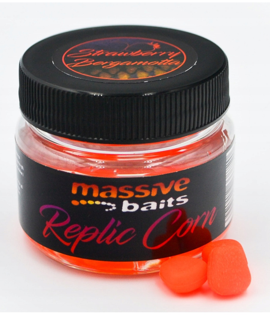 Sztuczna kukurydza Massive Baits Replic Corn strawberry/bergamotta 50g