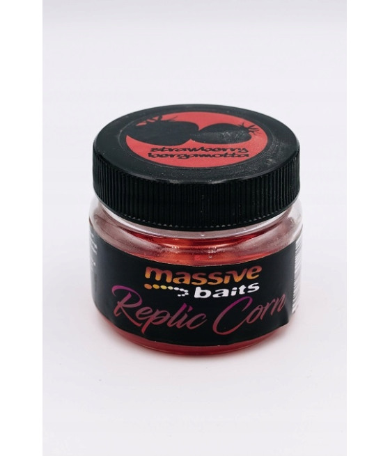 Sztuczna kukurydza Massive Baits Replic Corn strawberry/bergamotta 50g