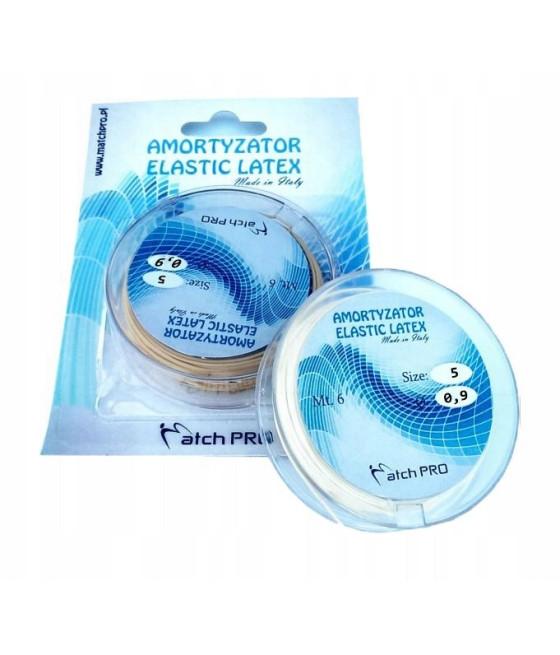Amortyzator Match Pro Elastic Latex Natural 1 mm 6 m