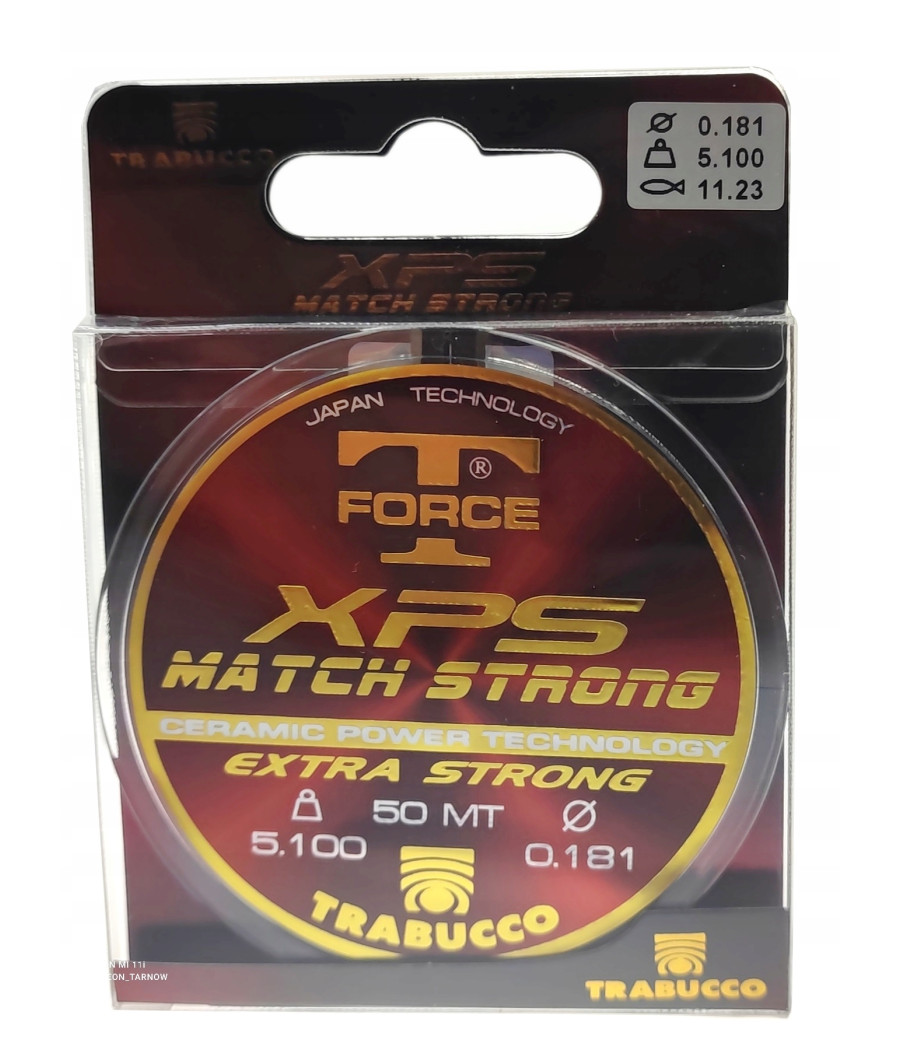 Żyłka Trabucco T-Force XPS Match Strong 0,084 mm x 50 m