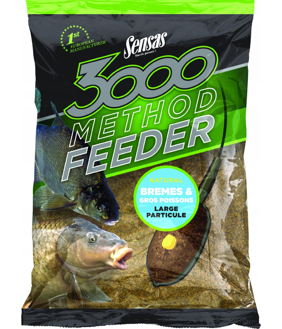 3000 ZANĘTA METHOD BREMES ET GROS P.1KG SENSAS 3000 ZANĘTA METHOD BREMES ET GROS P.1KG SENSAS