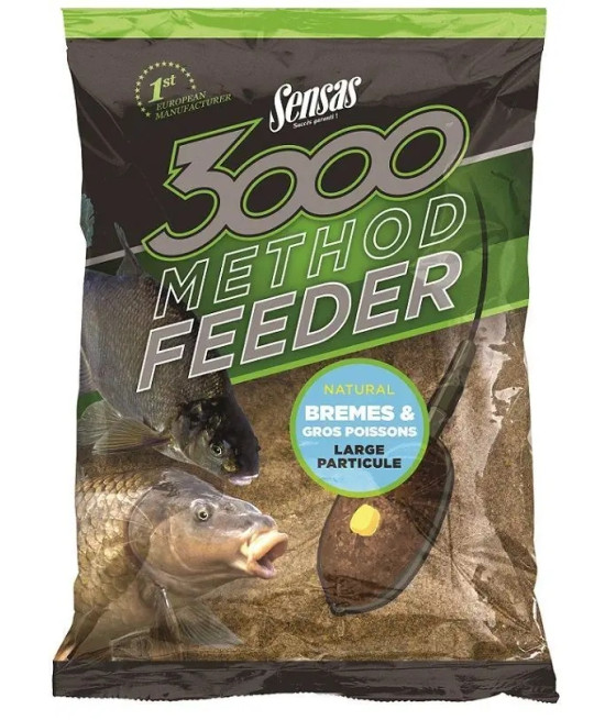 3000 ZANĘTA METHOD BREMES ET GROS P.1KG SENSAS