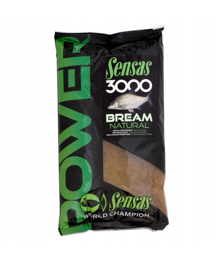 ZANĘTA SENSAS 3000 POWER BREAM NATURAL 1KG