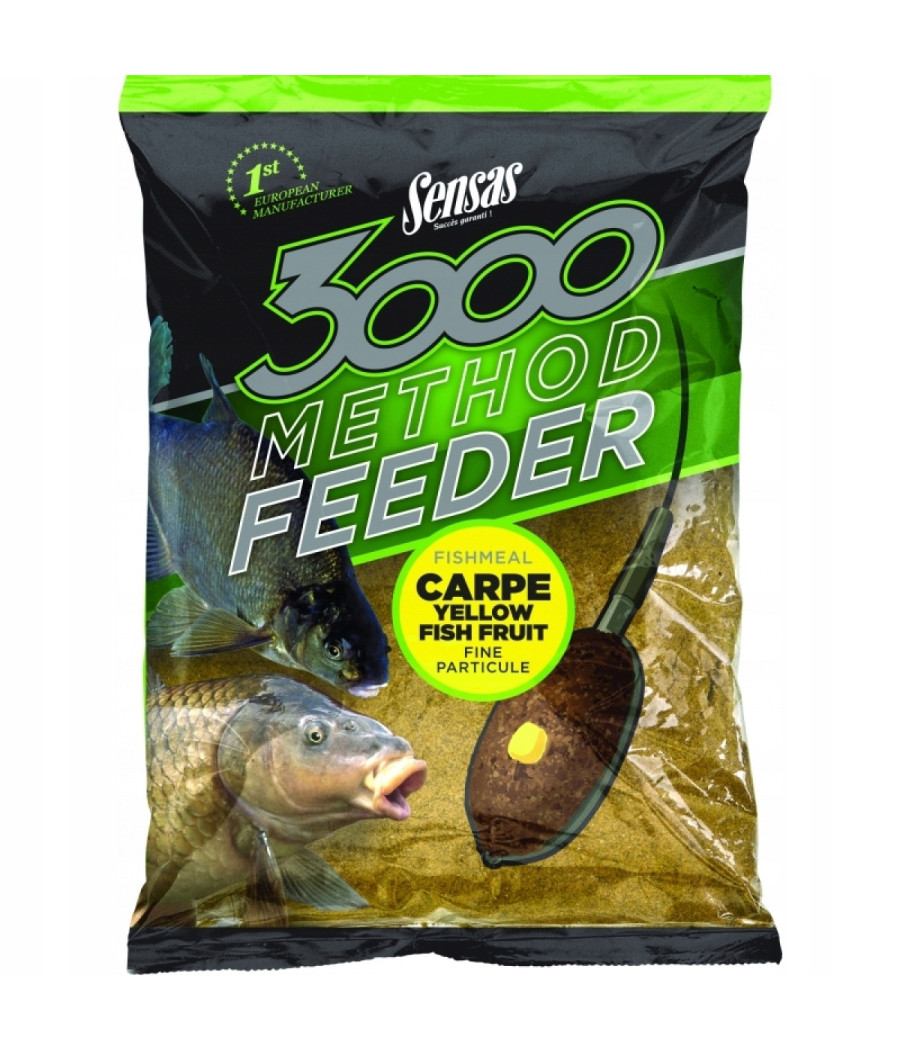 3000 ZANĘTA METHOD CARPE YELLOW 1KG SENSAS
