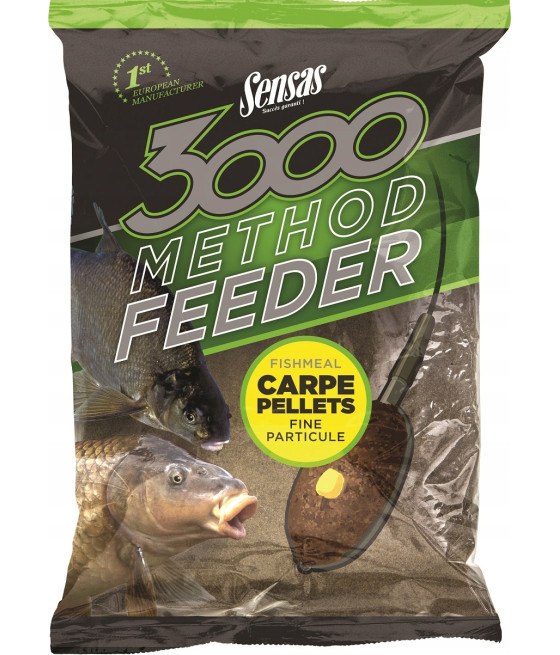 3000 ZANĘTA METHOD CARPE SPICY 1KG SENSAS