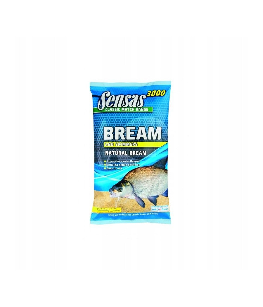 3000 ZANĘTA SUPER BREAM 1KG SENSAS 3000 ZANĘTA SUPER BREAM 1KG SENSAS