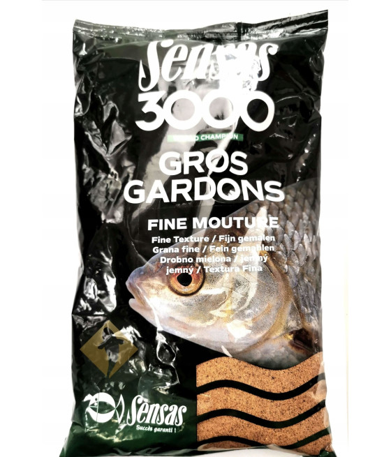 3000 ZANĘTA GROS GARDONS F. MOUTURE 1KG SENSAS