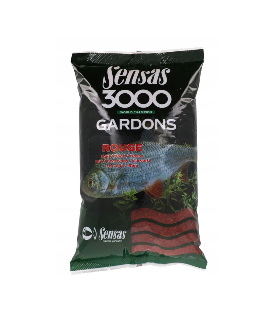 3000 ZANĘTA GARDONS ROUGE 1KG SENSAS 3000 ZANĘTA GARDONS ROUGE 1KG SENSAS