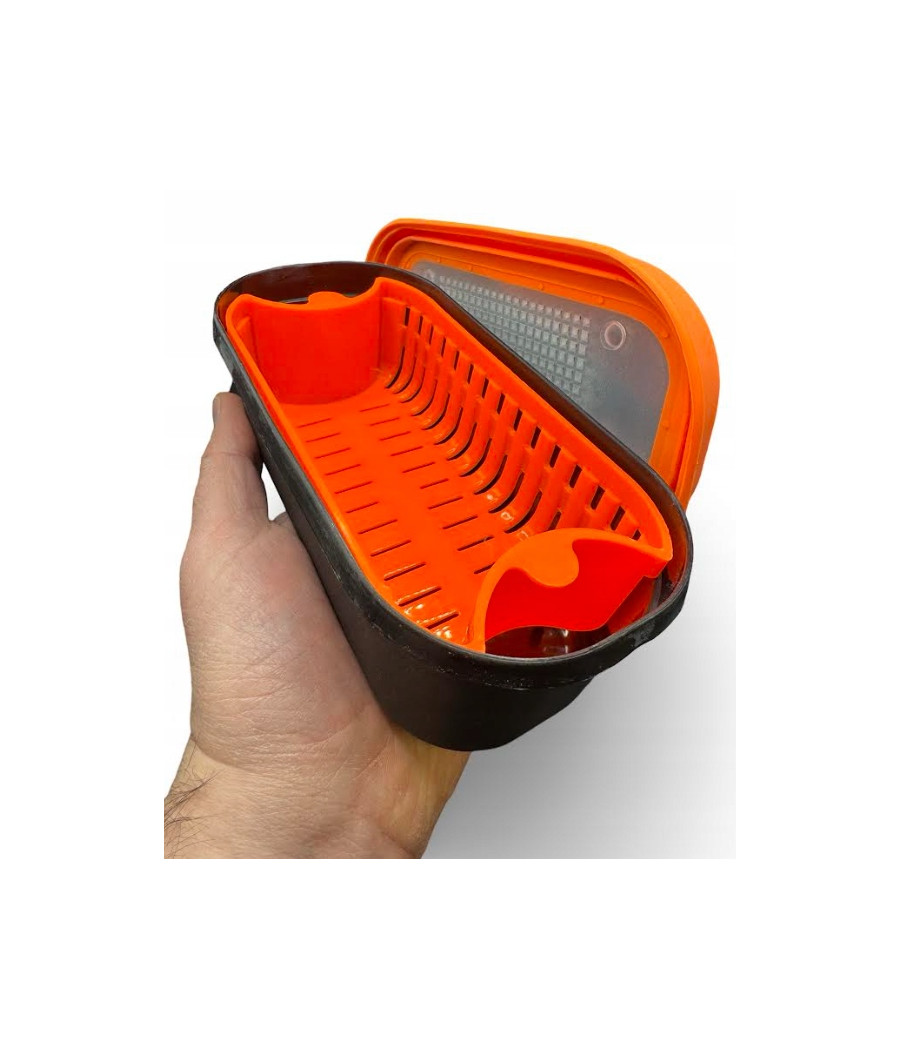 Mistrall Pudełko Z Sitkiem Do Pelletu 2W1 Method Feeder 17,2x8,4x6cm