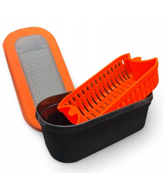 Mistrall Pudełko Z Sitkiem Do Pelletu 2W1 Method Feeder 17,2x8,4x6cm