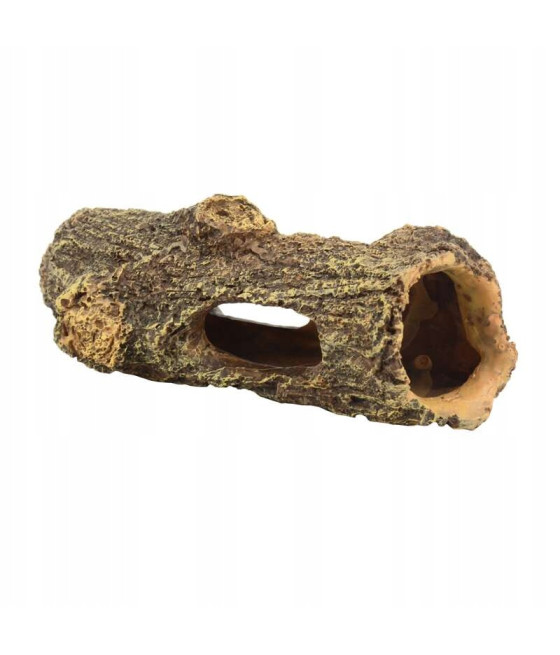 Terra Natura Dekoracja terrarystyczna kryjówka w starym pniaku 13cm