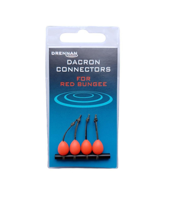 ŁĄCZNIK DRENNAN DACRON CONNECTOR CZERWONY