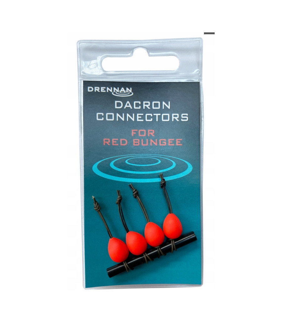 ŁĄCZNIK DRENNAN DACRON CONNECTOR CZERWONY