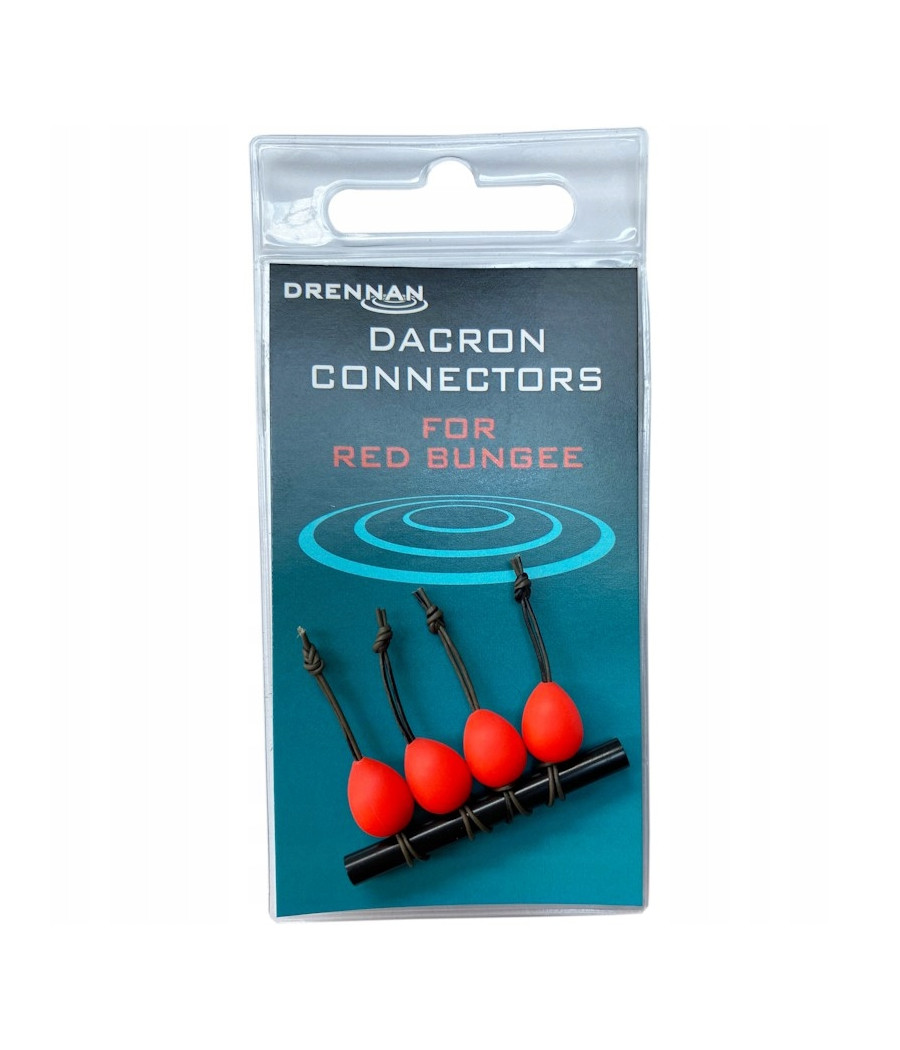 ŁĄCZNIK DRENNAN DACRON CONNECTOR CZERWONY