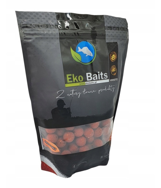 EKO BAITS KULKI PROTEINOWE OPAKOWANIE - 1KG ROZMIAR - 20MM TRUSKAWKA