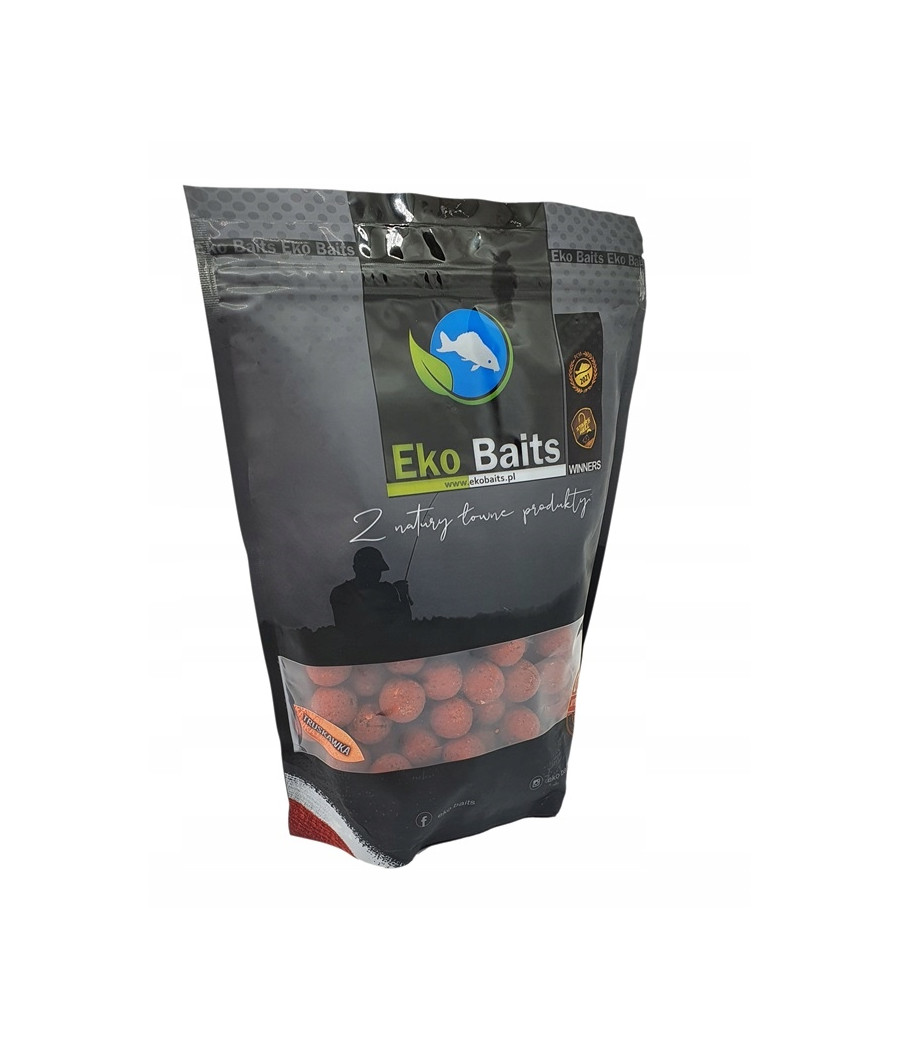 EKO BAITS KULKI PROTEINOWE OPAKOWANIE - 1KG ROZMIAR - 20MM TRUSKAWKA