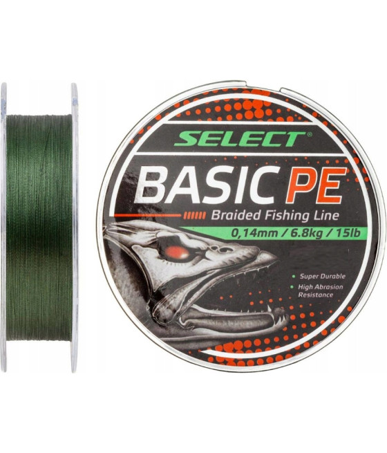 Plecionka Select Basic 4X 0.04mm 150m Ciemnozielona