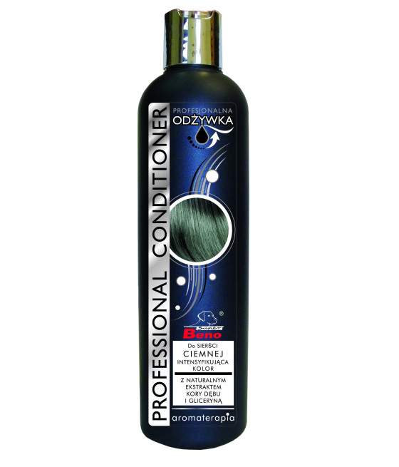 SUPER BENO Profesional odżywka do sierści ciemnej 250ml