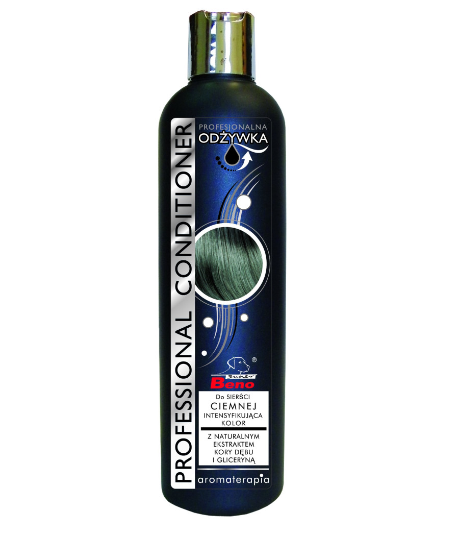 SUPER BENO Profesional odżywka do sierści ciemnej 250ml SUPER BENO Profesional odżywka do sierści ciemnej 250ml